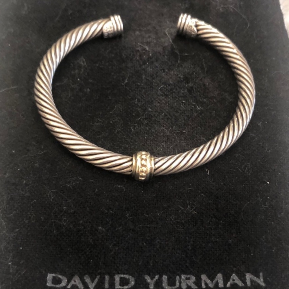David Yurman Cable Classic Single Cuff Bracelet